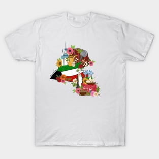 My kuwait map T-Shirt